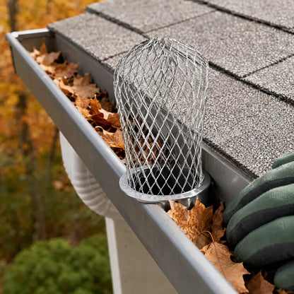 🍂 FALL FAVORITE | Expandable Gutter Leaf Strainer – Helps Block Leaves, Pine Needles & Roof Debris