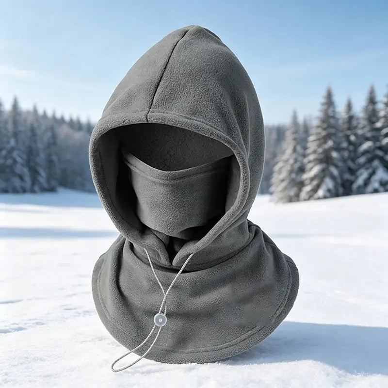 🥶 Fleece Balaclava Hood – Full Face & Neck Winter Protection for Outdoor Adventures