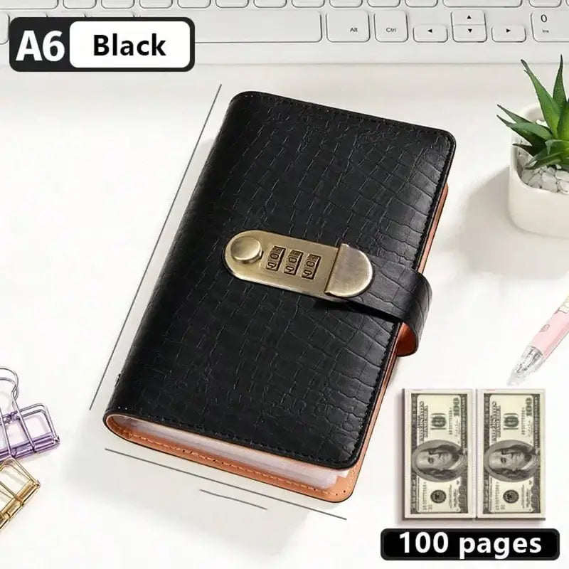 💵 Banknote Collection Book – Preserve Your Currency Stories with a Secure Locking Album