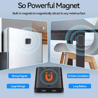 🔊Mini Magnetic Voice Recorder One-Touch Recording