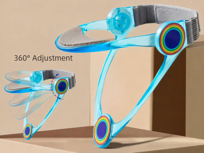 🧍 Adjustable Head & Neck Support Brace | Lightweight Chin Support Holder