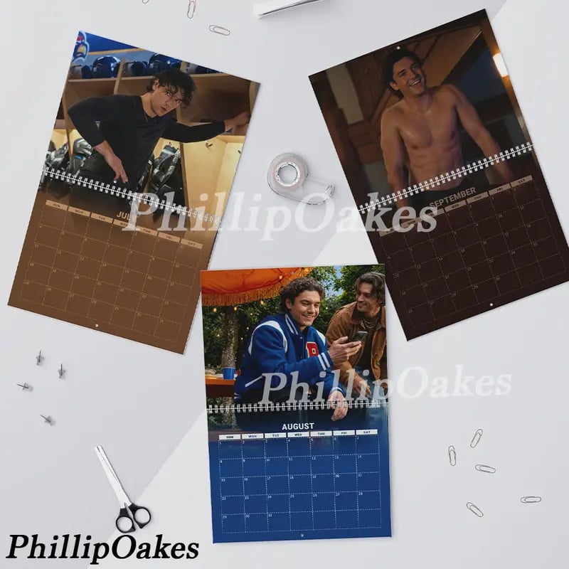 🎁 2027 Character Wall Calendar – Premium Fan Gift For Book Lovers & Collectors