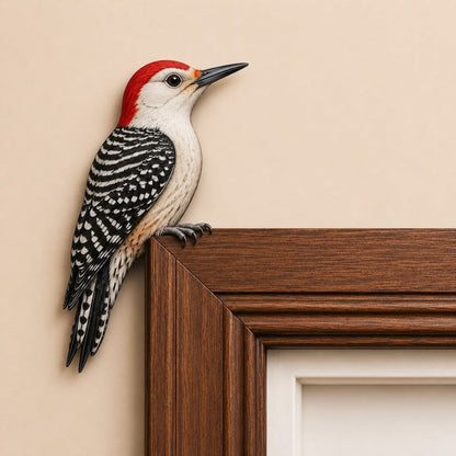 🔥Last Day: Buy 3 Get 1 Free - 🐦✨Wooden Chickadee Door Topper