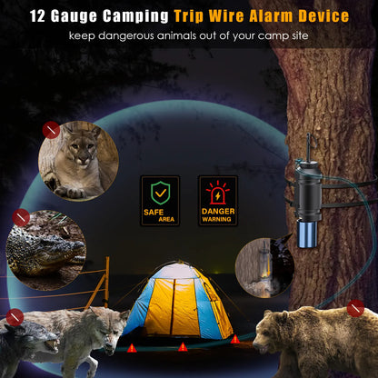 Camping Perimeter Trip Alarm | 12 Gauge Early Warning Security Device