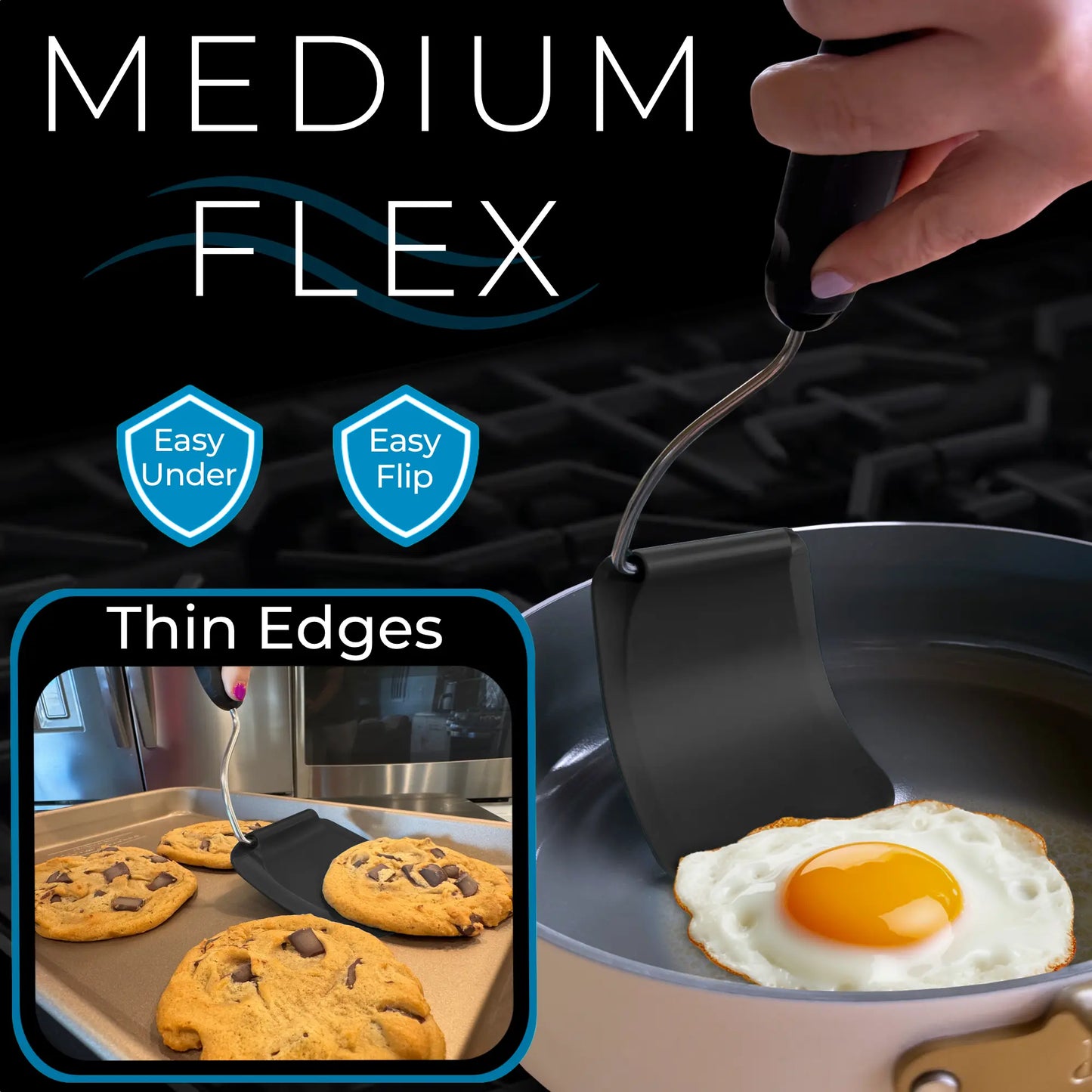 7️⃣ KITCHEN FAVORITE | 7-Position Adjustable Spatula – Multi-Angle Turner for Frying Pans, Griddles & Air Fryers