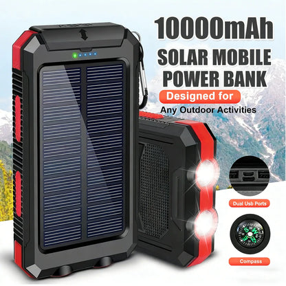⚡ SPECIAL OFFER | 30000mAh Solar Power Bank – High-Capacity Portable Charger for Outdoor Use