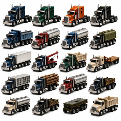 🔥HOT SALE 49% OFF🚚American Trucks Advent Calendar 2026 – 24 Days of Collectible Mini Truck Surprises, Acrylic Charms Blind Box
