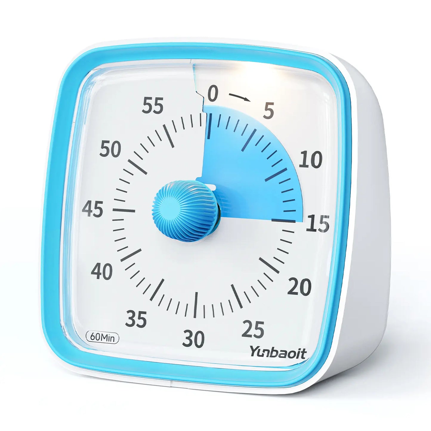 60-Minute Visual Timer with Night Light – Silent Rainbow Countdown Timer for Kids & Adults