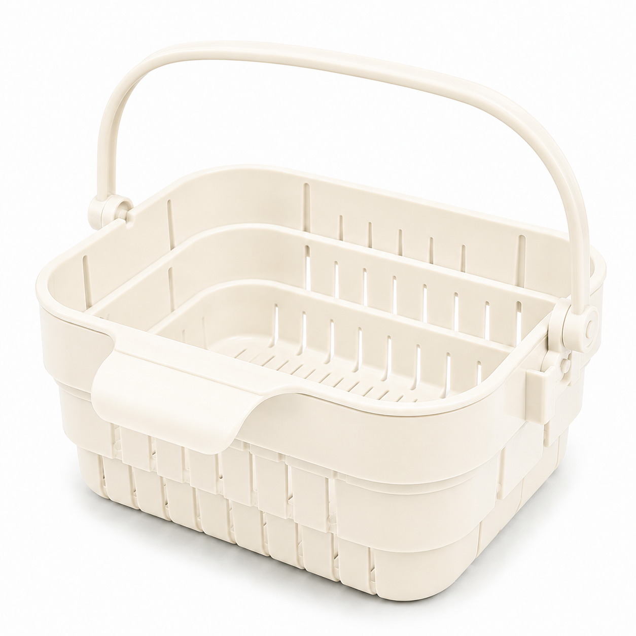 🧼 3-in-1 Collapsible Hanging Sink Strainer Basket – Rinse, Drain & Organize