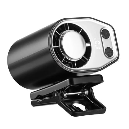 2026 Car Clip On Fan with LED Display