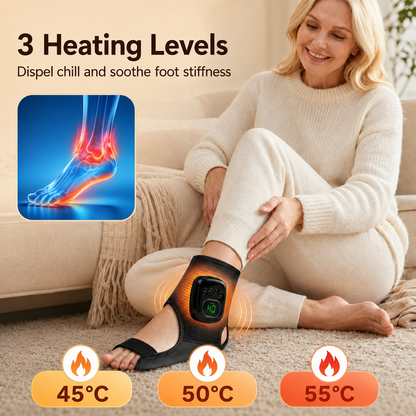 Heated Foot & Ankle Massager – Heat, Compression & Deep Relaxation