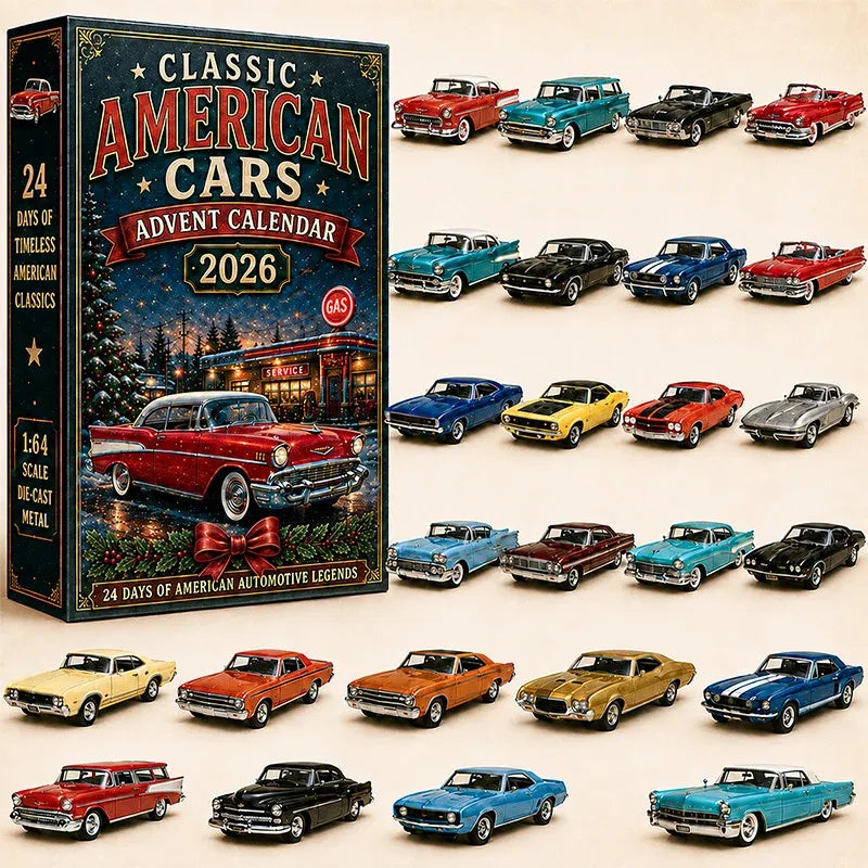 🔥😍 2026 Vehicle Advent Calendar Collection – 24 Days of Classic Machines, Trucks & Military Legends 🚜🎄
