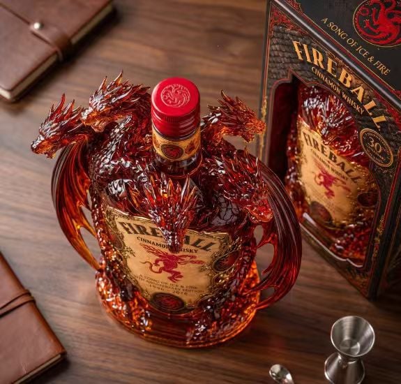 🐉 Legendary Dragon Bar Decanter – Sculpted Collector Bottle for Home Bar & Gifting🔥