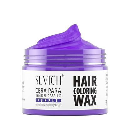 🌈 Temporary Hair Color Styling Wax | Washable Color & Strong Hold for Parties, Festivals and Cosplay
