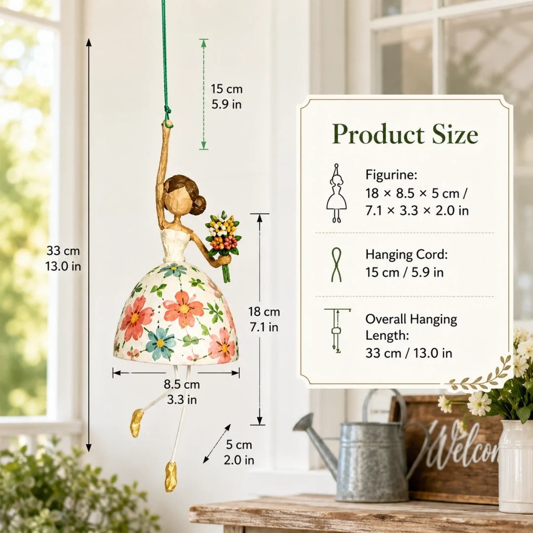 ✨Whimsical Dancing Lady Hanging Ornament