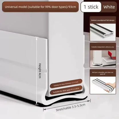 ❄️ Stop Cold Drafts From Entering Your Home – Triple Seal Door Weather Strip