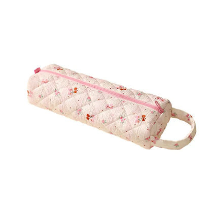 ✨ Quilted Travel Organizer Pouch – Cute, Spacious & Easy to Carry
