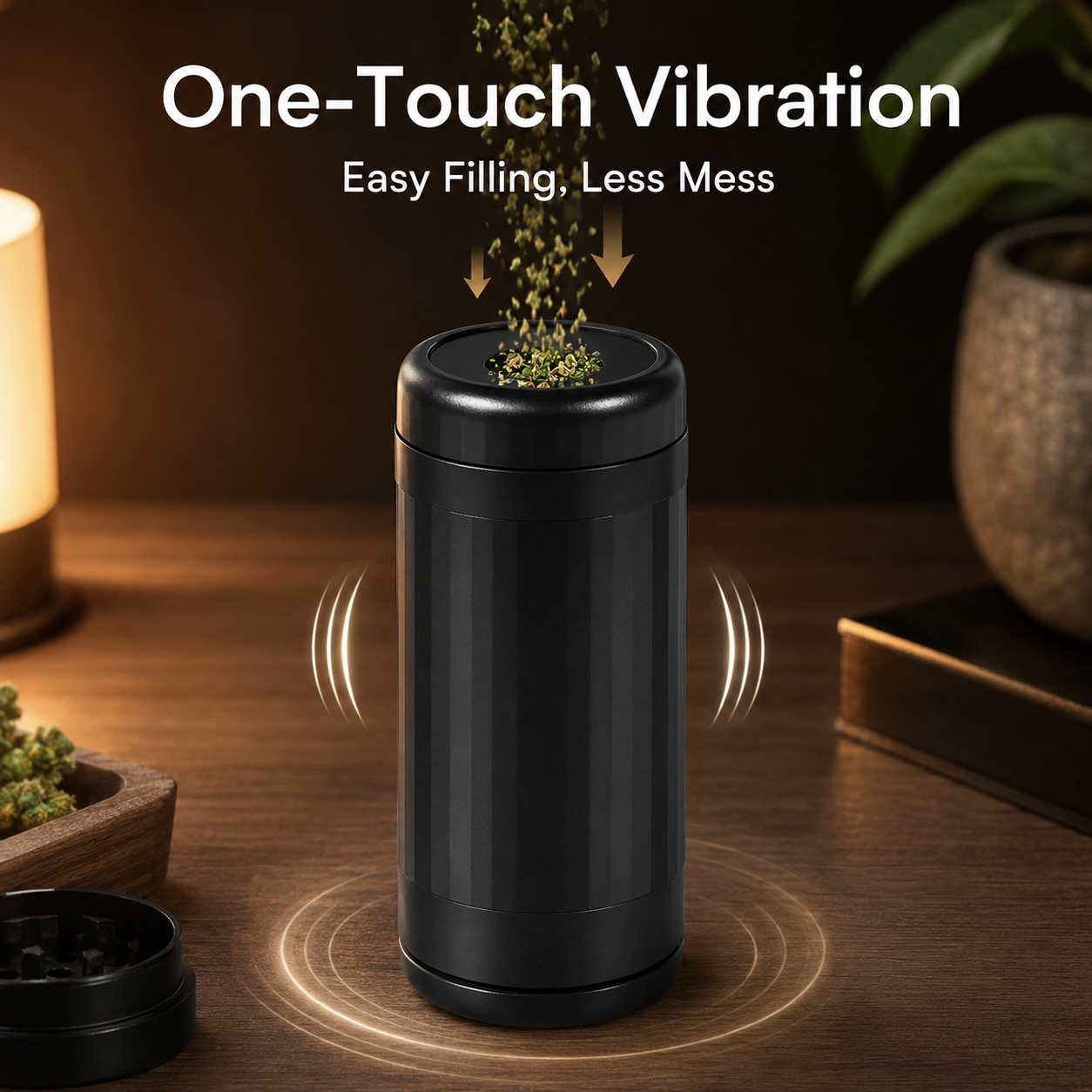 🔥 3-in-1 Electric Grinder & Auto Filler | USB Rechargeable Portable Device