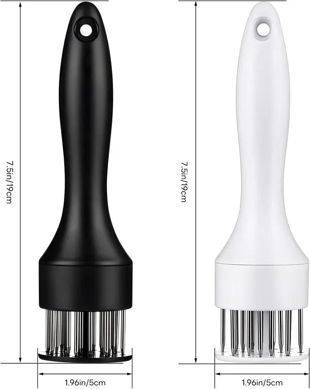 🥩 21-Pin Meat Tenderizer – Quick Marinade & Juicier Steak Prep