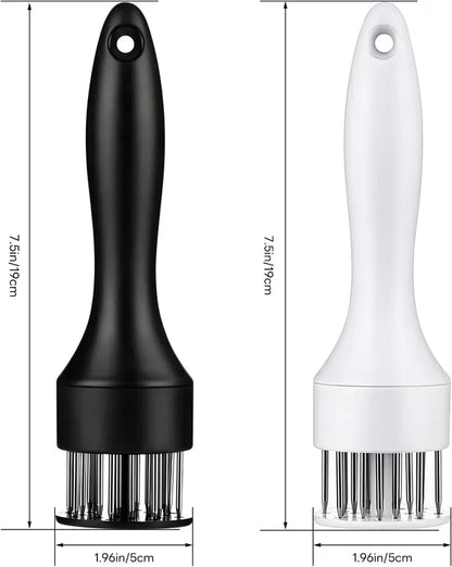 🥩 21-Pin Meat Tenderizer – Quick Marinade & Juicier Steak Prep