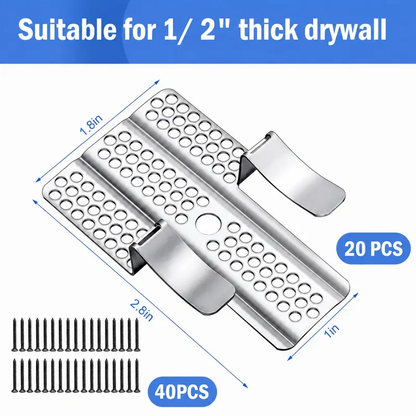 🔧 Drywall Repair Clips Kit 🏠 Easy Wall Fix Solution