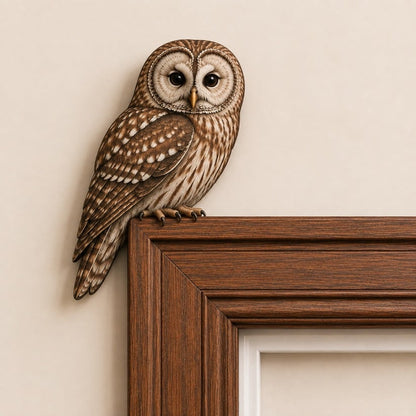 🔥Last Day: Buy 3 Get 1 Free - 🐦✨Wooden Chickadee Door Topper