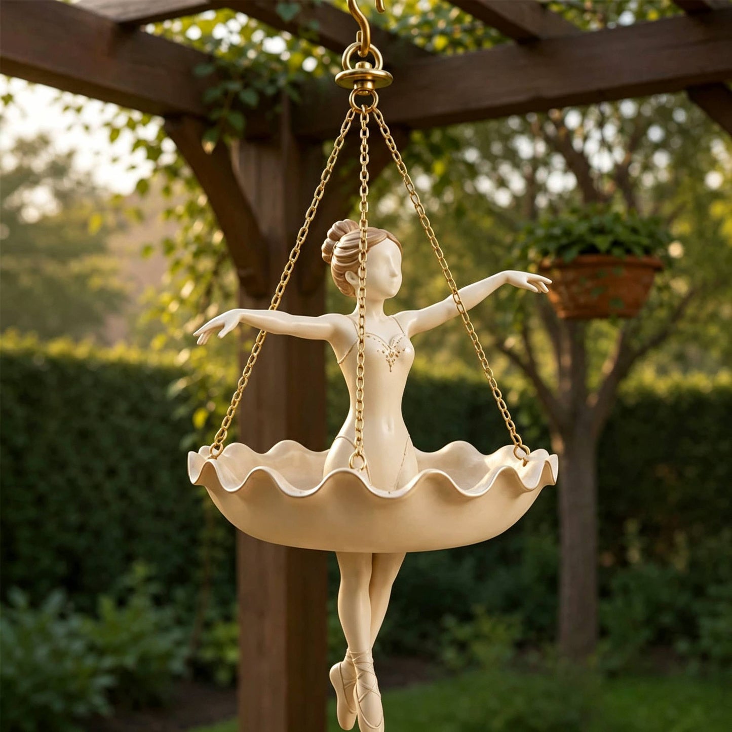 🌿Ballet Dancer Hanging Planter - Graceful Artistry, Living Greenery🩰