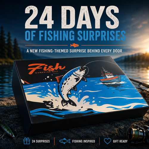 🎣 Fishing Advent Calendar – 24 Days of Fishing Tool Surprises