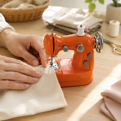 🏠 HOME DIY SALE | Mini Electric Sewing Machine – Compact Sewing Helper for Repairs, Crafts & Creative Projects