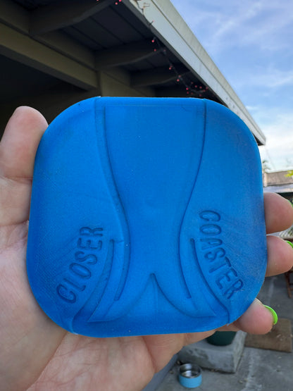 🥤 Stabilizing Silicone Grip Coaster – Less Spills, More Stability