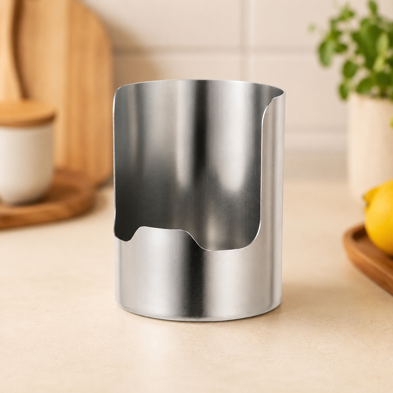 ⚡️Thickened Stainless Steel Utensil Organizer, Rust Resistant Easy to Clean