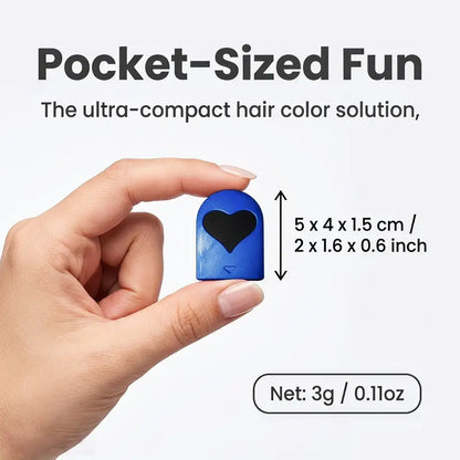 🌈 Instant Hair Color Magic – Washable Temporary Hair Chalk Set ✨