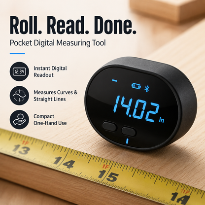 Digital Rolling Measuring Tool – Measure Straight, Curved & Irregular Surfaces