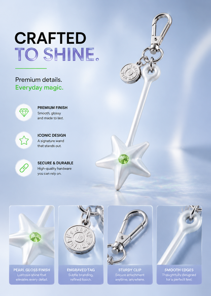 Magical NFC Wand – Smart Tap-to-Lock Security Keychain for Cash App | Instant Wallet Protection & Control