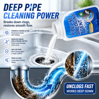 💧 Powerful Drain Clog Remover | Kitchen & Bathroom Pipe Cleaner