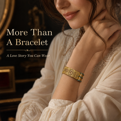 ✨ Vintage Love Story Book Bracelet | Meaningful Hidden Message Jewelry Gift
