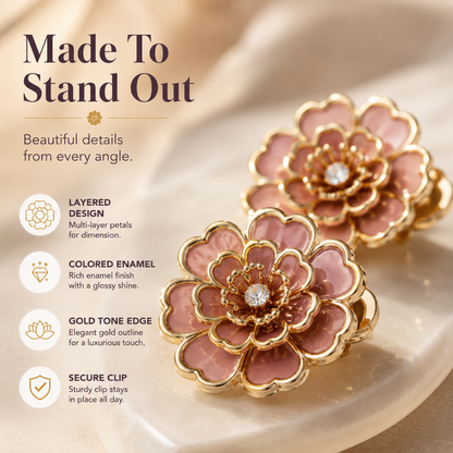 🌸 Flower Button Covers – Instant No-Sew Shirt & Blouse Upgrade