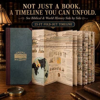 📜6,000 Years of Biblical & World History in One 23-Foot Timeline🌍