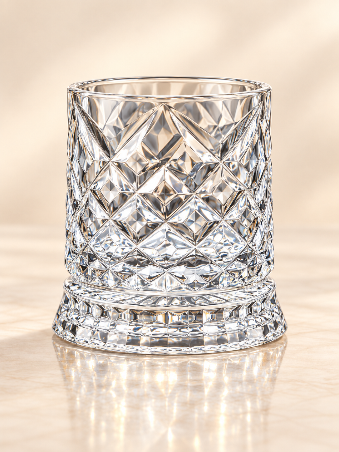 🎁🔥Luxury 360° Spinning Crystal Glass