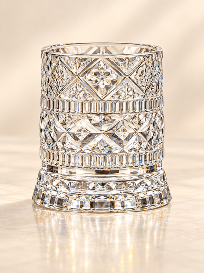 🎁🔥Luxury 360° Spinning Crystal Glass