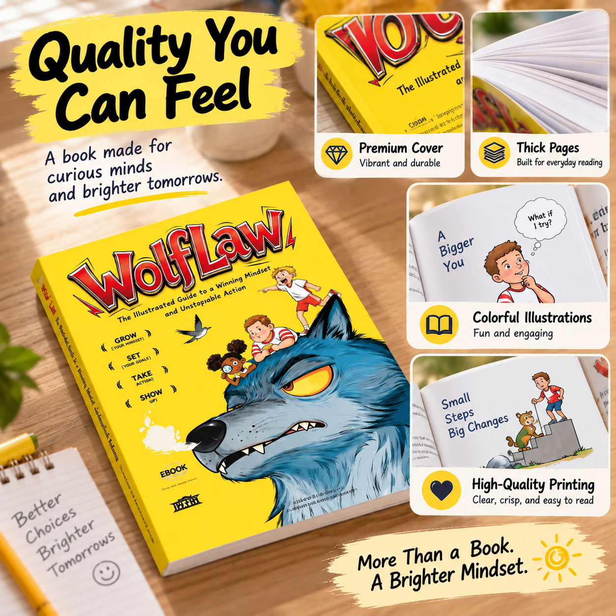 🐺 Wolf LAW Teen Adventure Comic Book | Build Courage, Confidence & Growth Mindset for Kids