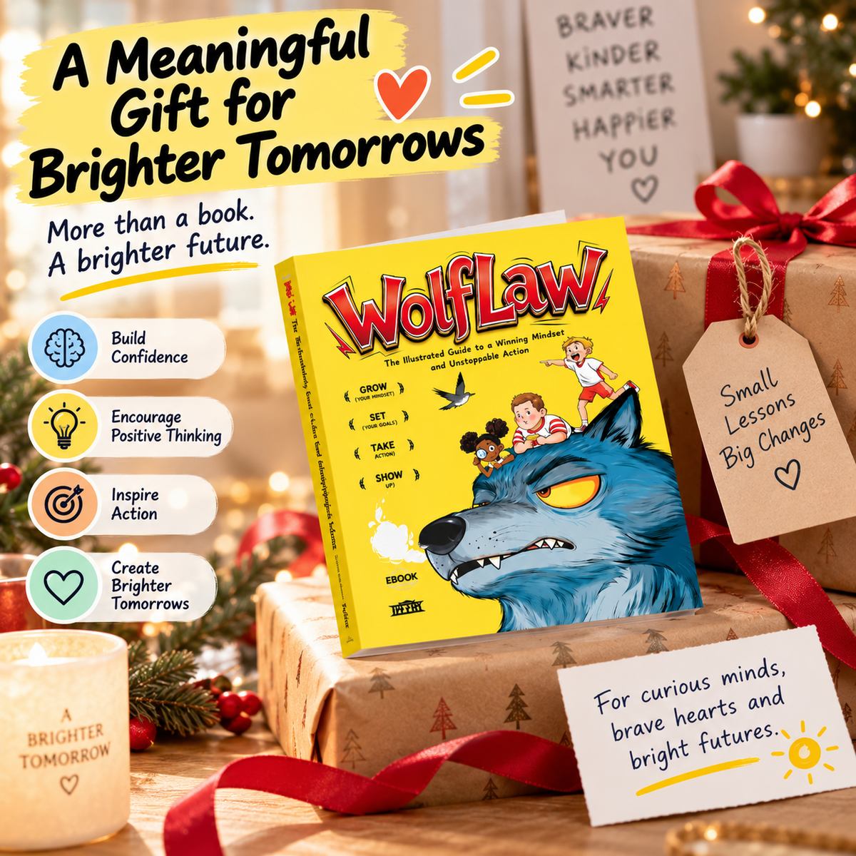 🐺 Wolf LAW Teen Adventure Comic Book | Build Courage, Confidence & Growth Mindset for Kids