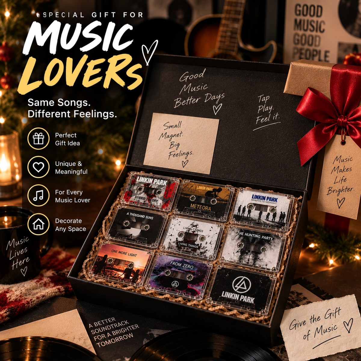 🎵 NFC Cassette Music Magnet – Turn Your Favorite Songs Into Memories