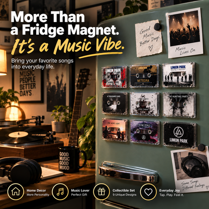 🎵 NFC Cassette Music Magnet – Turn Your Favorite Songs Into Memories