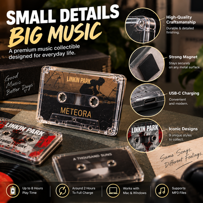 🎵 NFC Cassette Music Magnet – Turn Your Favorite Songs Into Memories