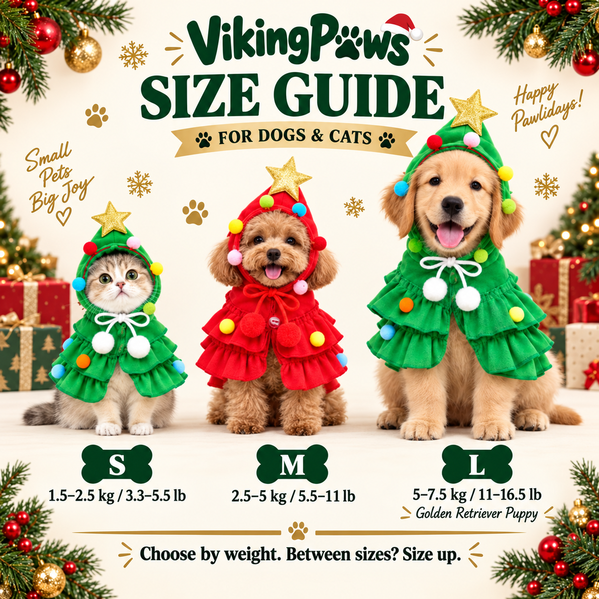 🎄 Turn Your Pet Into a Christmas Tree! 🐶 Funny Holiday Pet Outfit