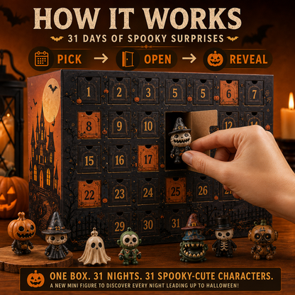 🎃31-Day Halloween Countdown Mystery Box