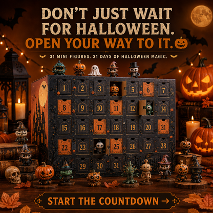 🎃31-Day Halloween Countdown Mystery Box