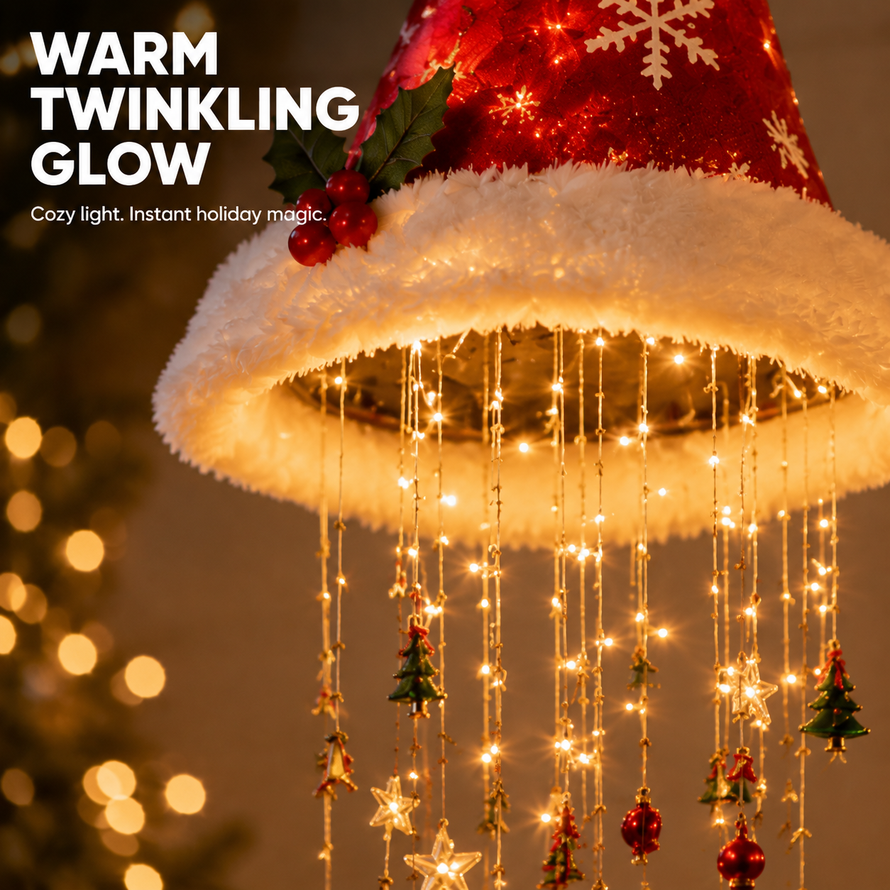 ✨ Holiday Lighted Garland – Make Christmas Glow