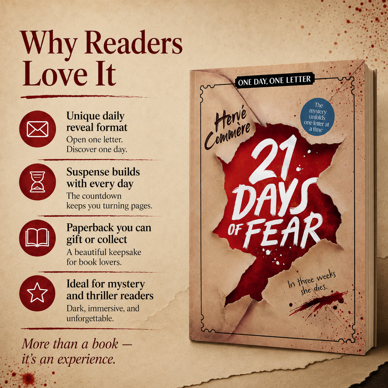 👁️ 21 Days of Fear – Interactive Mystery Thriller with 21 Sealed Chapters
